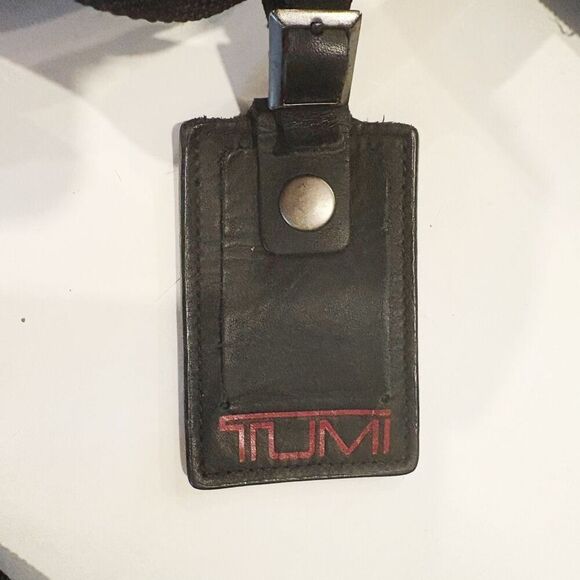 Tumi Black Nylon Carry On Expandable Luggage Laptop Shoulder Bag 22121DH - Picture 4 of 6